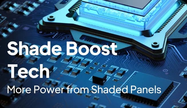 BLUETTI EP2000: Shade Boost — more energy from shaded panels